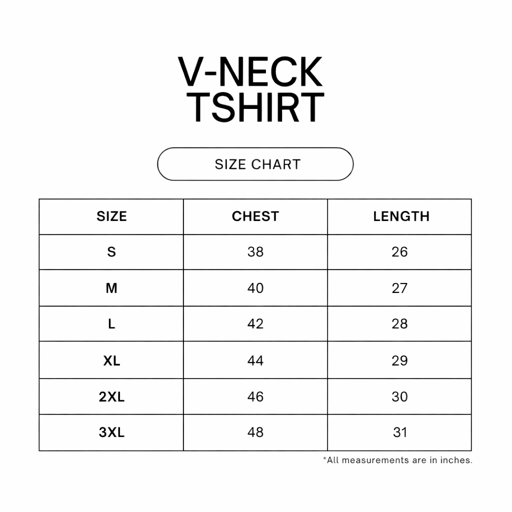 UNISEX V NECK T-SHIRT